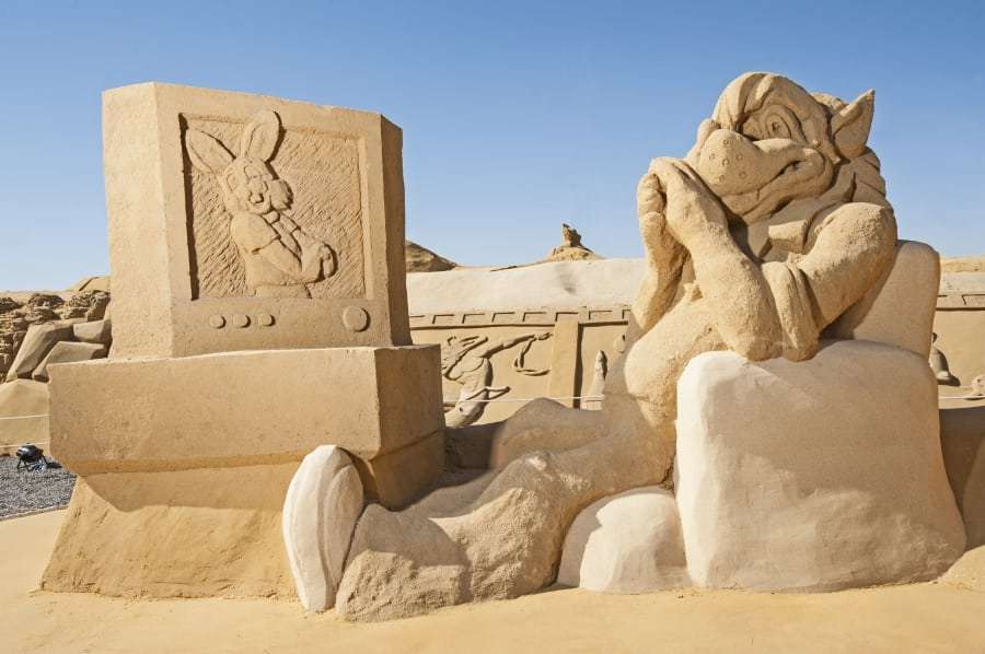 Песочный город в Хургаде