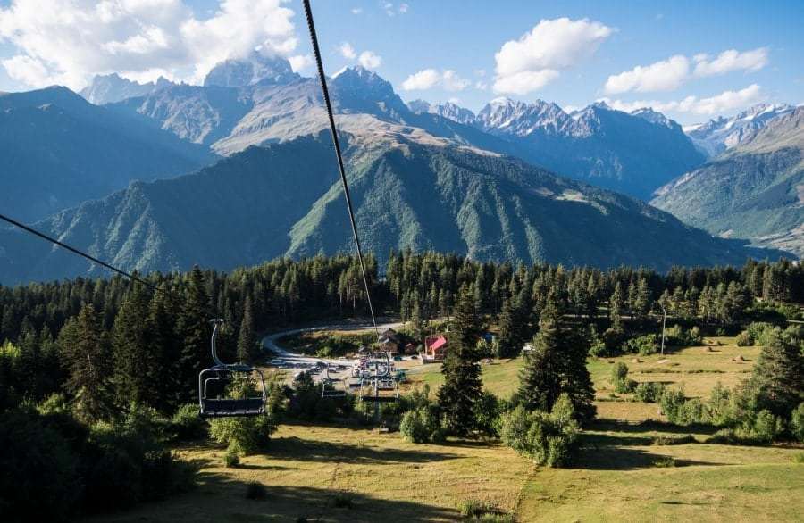 Гудаури: погода летом