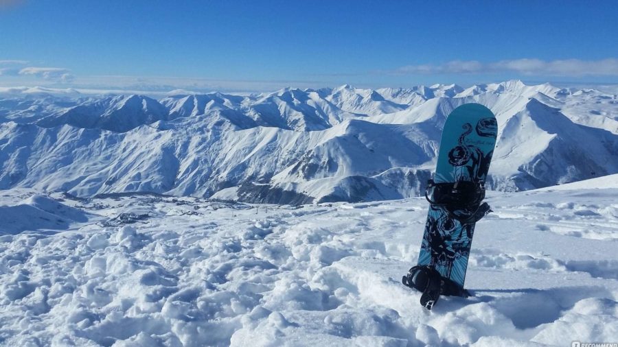 В Гудаури трассы