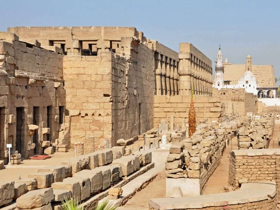 Храм в Луксоре, Египет