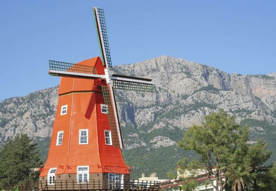 Мельница в Кемере, Турция