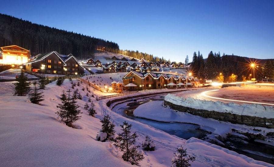 Новогодний отдых в Карпатах