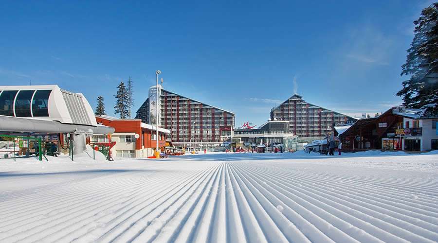 Боровец на карте Болгарии