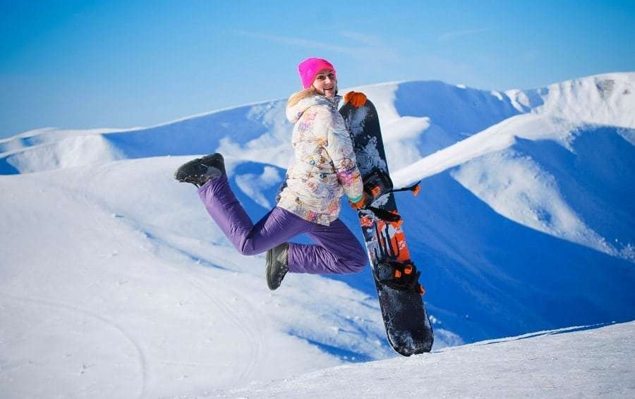 Драгобрат на карте Закарпатской области