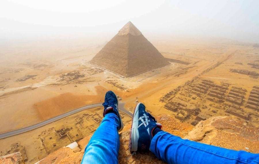 Египетские пирамиды на карте