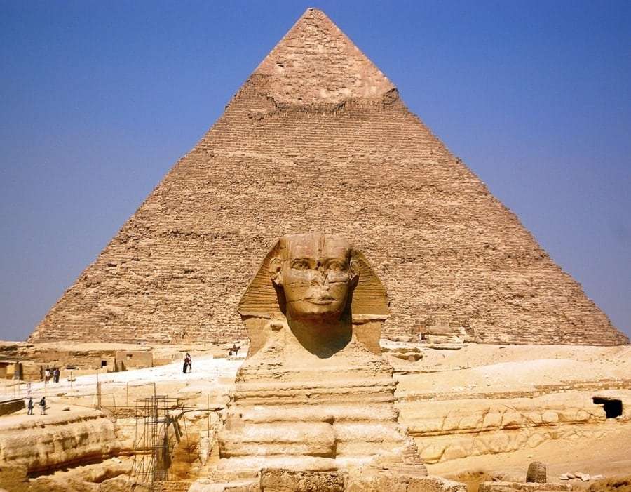 Где находятся пирамиды в Египте