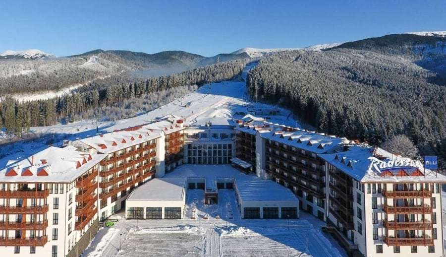 Карта отелей - Буковель