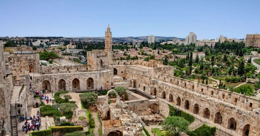 Фото старой части города Иерусалим