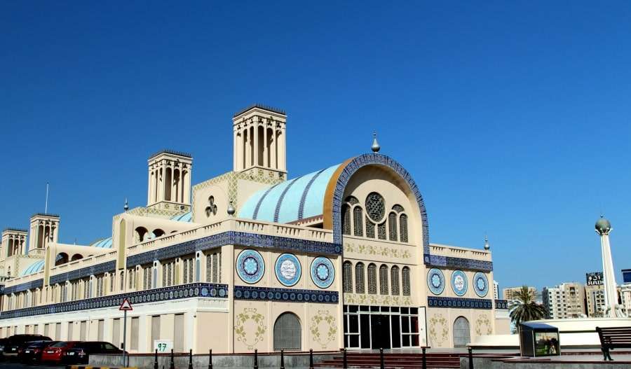 Рынки Шарджи на карте