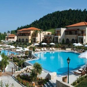 Фото 5-звездочного отеля Aegean Melathron Thalasso Spa Hotel в Халкидики-Кассандре, Греция