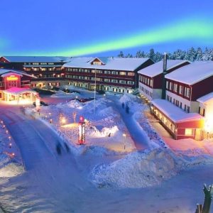 Фото 4-звездочного отеля Hullu Poro в Леви, Финляндия