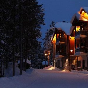 Фото 5-звездочного отеля Lomatahdet Otava в Леви, Финляндия