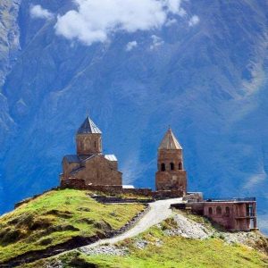 Церковь в Гергети, Грузия