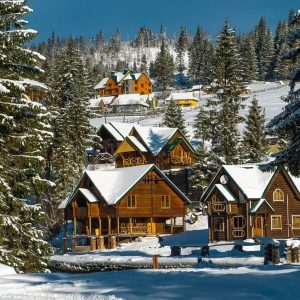 Зима в Карпатах