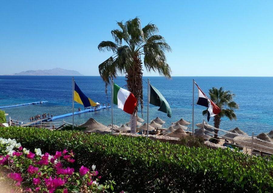 Вид на море из отеля Concorde El Salam Sport Area 4*+