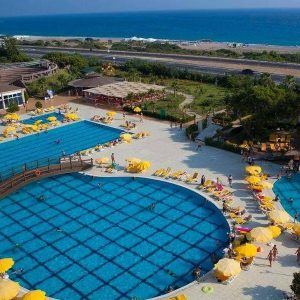 Территория отеля Laphetos Beach Resort & Spa 5* в Кизилоте